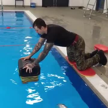 If your core is strong enough, you won’t get wet!