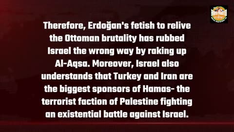 Turkey has made an enemy out of Israel and MOSSAD is out to fix things