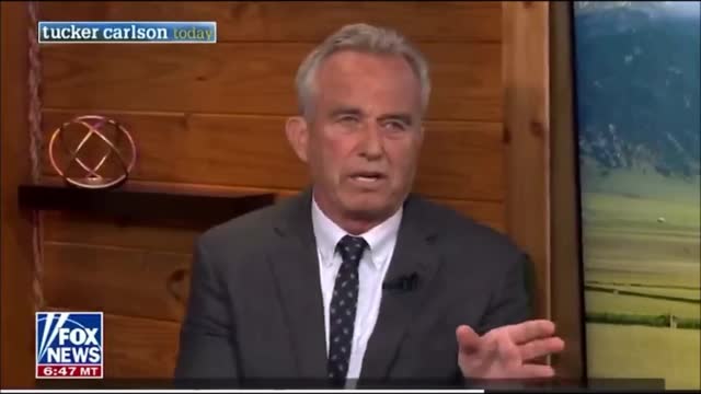 Clip of RFK Jr. Interview with Tucker Carlson - Nov 2021