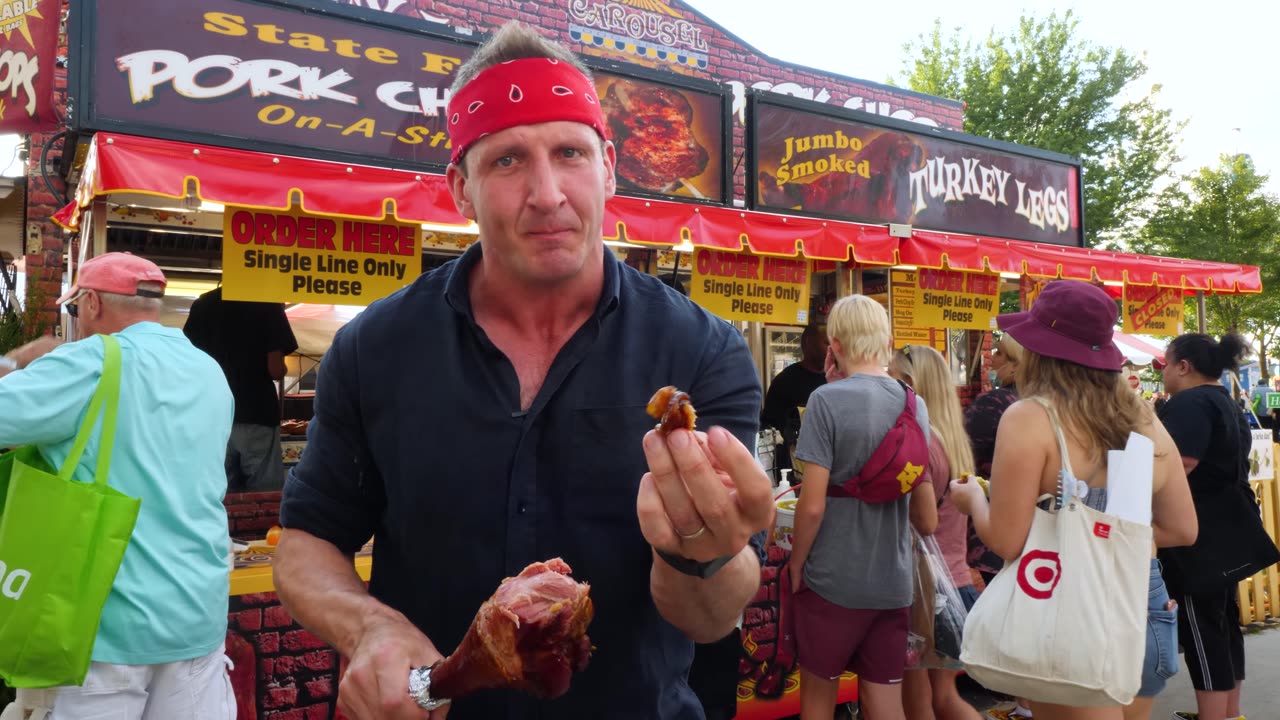 Mega-Sized USA Fair Food!! Minnesota State Fair Food Factories!!