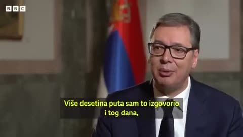 Vučić: I am proud to sit only in the Serbian chair