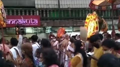 Iscon temple at Bangalore Karnataka