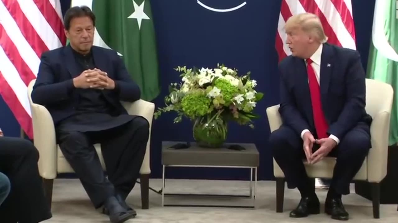 Imran Khan and trump world 🌍 economic forum