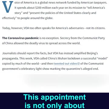 Trump appoints Kari Lake as the new director of Voice of America