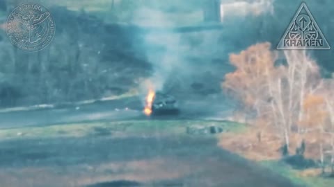 Russian T90 Tank Destroyed