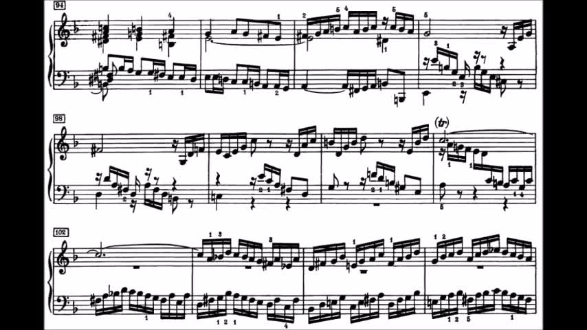 J.S. Bach Chromatic Fantasia and Fugue in d minor, BWV 903 (Schiff)