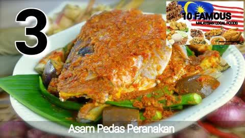 10 FAMOUS MALAYSIAN LOCAL FOOD!