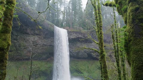 Random waterfall by Peter Fowler