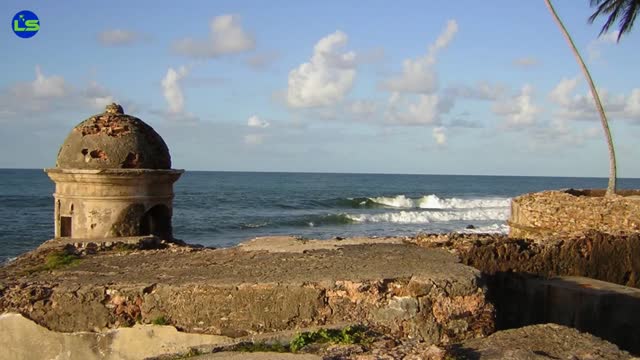 The beautiful beaches in Morro de São Paulo, Brazil