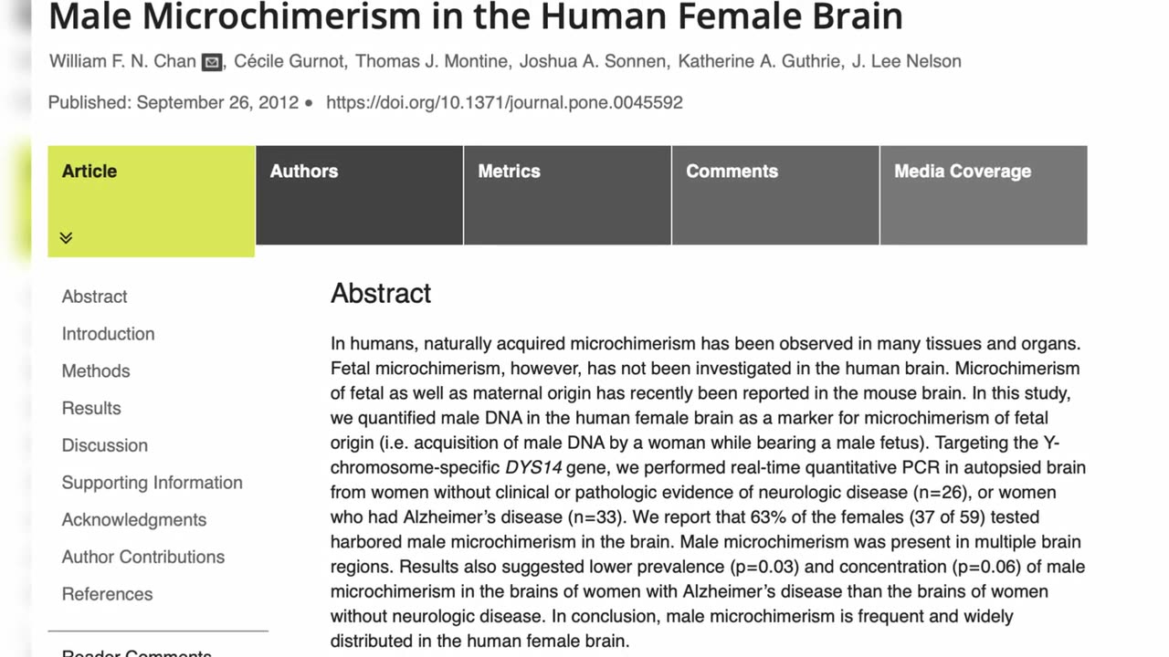 Women Absorb And Retain DNA From Every Man They Have Sex With - By News Punch
