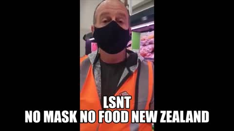 NEW ZEALAND NO MASK NO FOOD