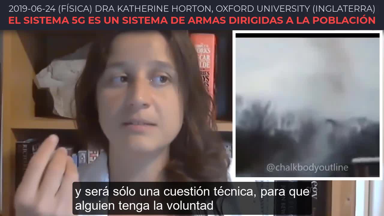 Dra Katherine Horton arma letal militar 5G en ambientes civiles 19-COV