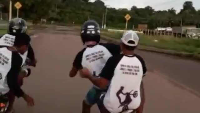 Don't ride the bike too close