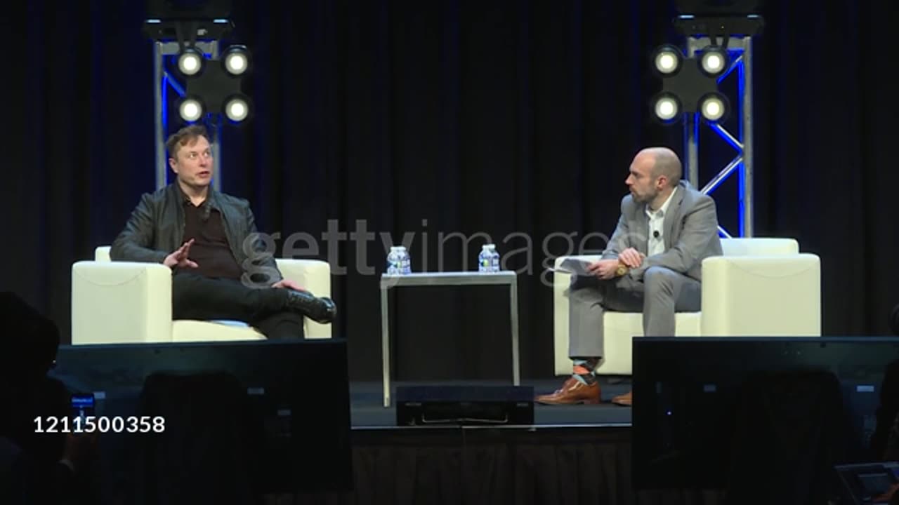 Elon musk attend satellite conference at Washington