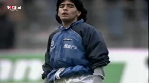 Maradona, quell'indimenticabile riscaldamento contro il Bayern