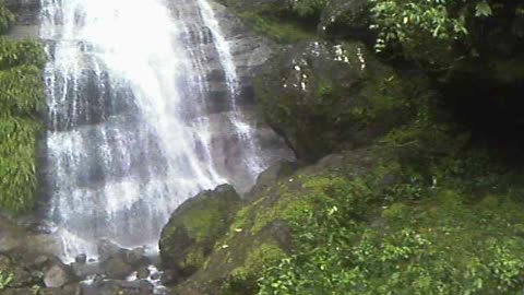 Waterfall of Chiviaza Ecuador