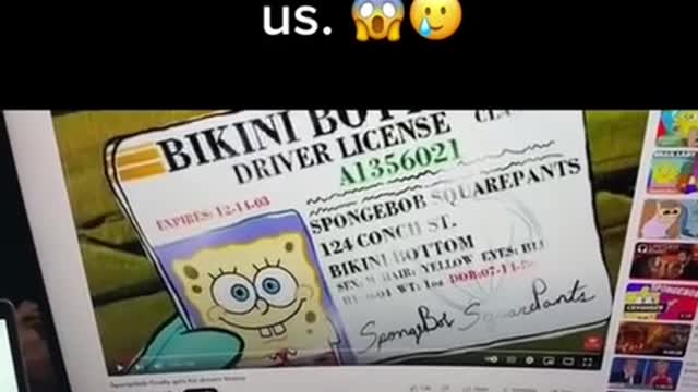 SpongeBob address is on Jeffrey Epstein island isn’t it interesting