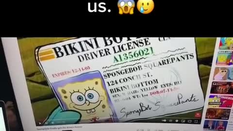 SpongeBob address is on Jeffrey Epstein island isn’t it interesting
