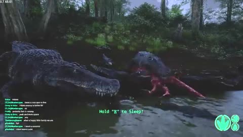 THE GIANT CROCODILE FAMILY - THE ISLE