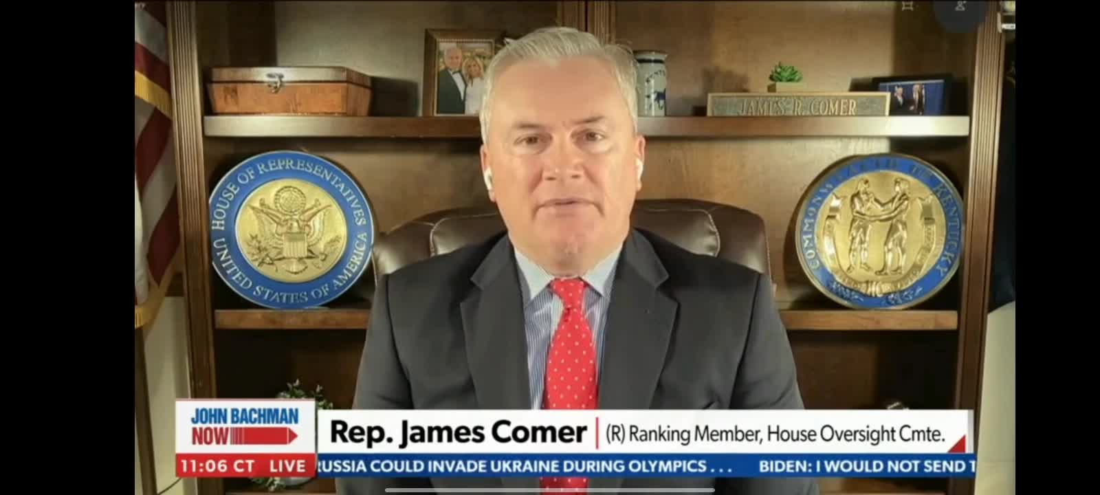 Rep. James Comer (R-KY) joins us to discuss his investigation into GoFundMe