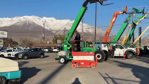 Scissor Lift 2005 Snorkel S1930 Electric 19' Platform Scissorlift