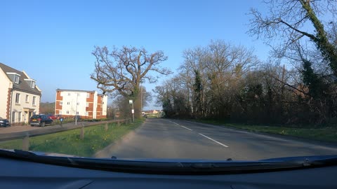 Drive to Newton Abbot Abbot speedlapse