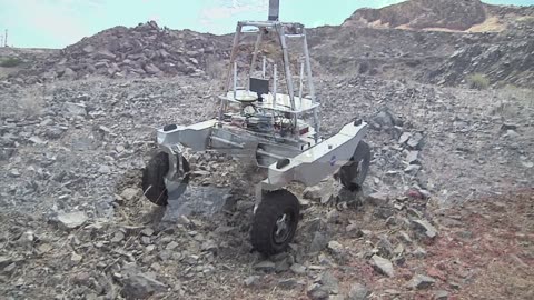 Rover Searches California Desert for Water to Simulate Future Lunar Missions