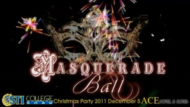 STI College Shaw 2011 Christmas Party - Masquerade Ball