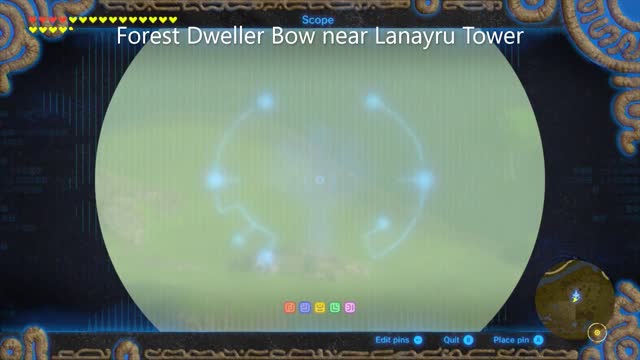 Zelda BOTW Items: Forest Dweller Bow