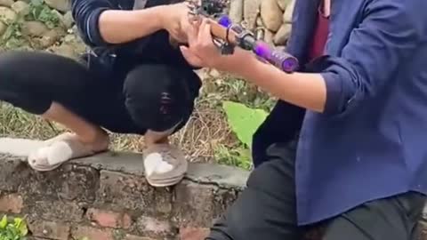 How To Make Machine Gun From Bamboo shorts_1080p
