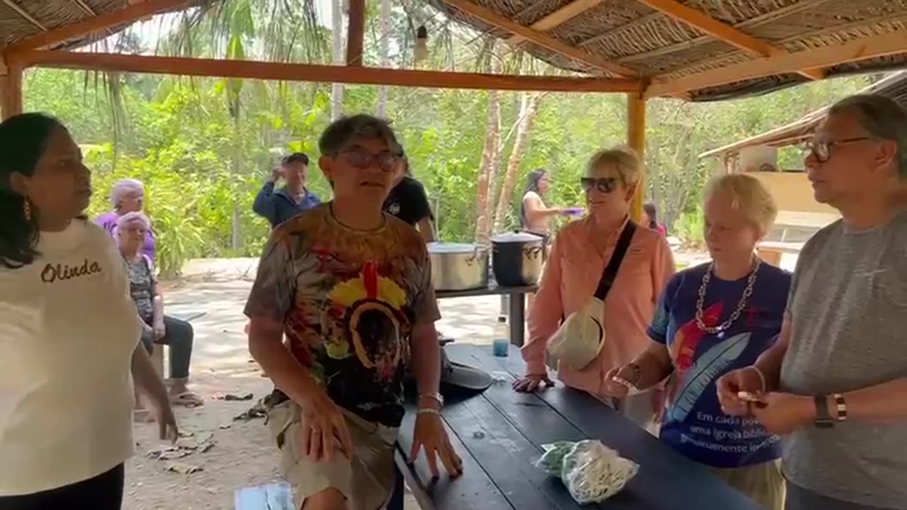 Brazil: Frontlines passing out One Wish bracelets.