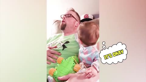 Funniest Daddy and Baby Moments Cutest Baby Funny Videos