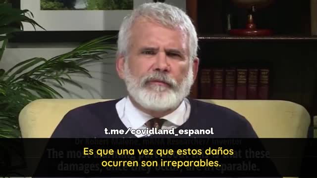 Dr. Malone. 'Quieren inocular a tus hijos para que su organismo genere proteína Spike'