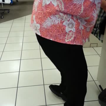 Guy Turns His Feet 180 Degrees In The Other Direction