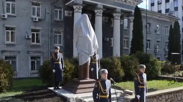 In Donetsk, a monument was opened to the intelligence officer Sudoplatov