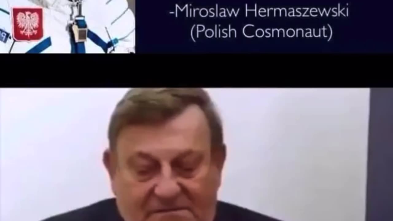 First and Only Polish Cosmonaut: The Earth is Flat