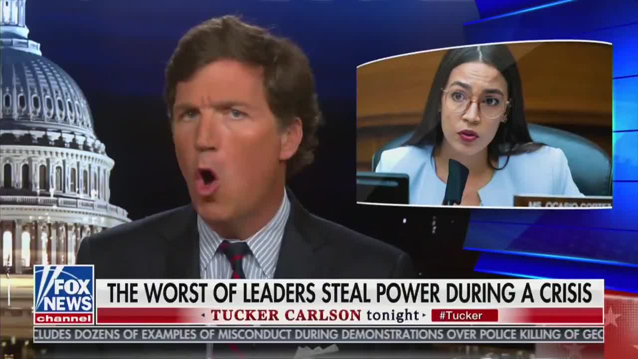 Tucker ROASTS AOC in the Best Way Possible