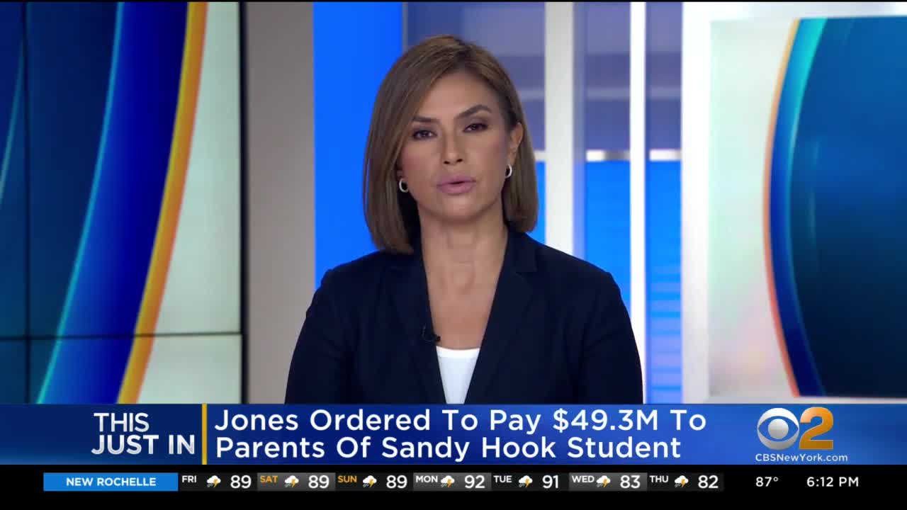 Alex Jones ordered to pay $49.3M to parents of Sandy Hook student