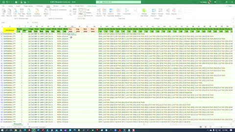 4QVFs extract data from rows and put into columns