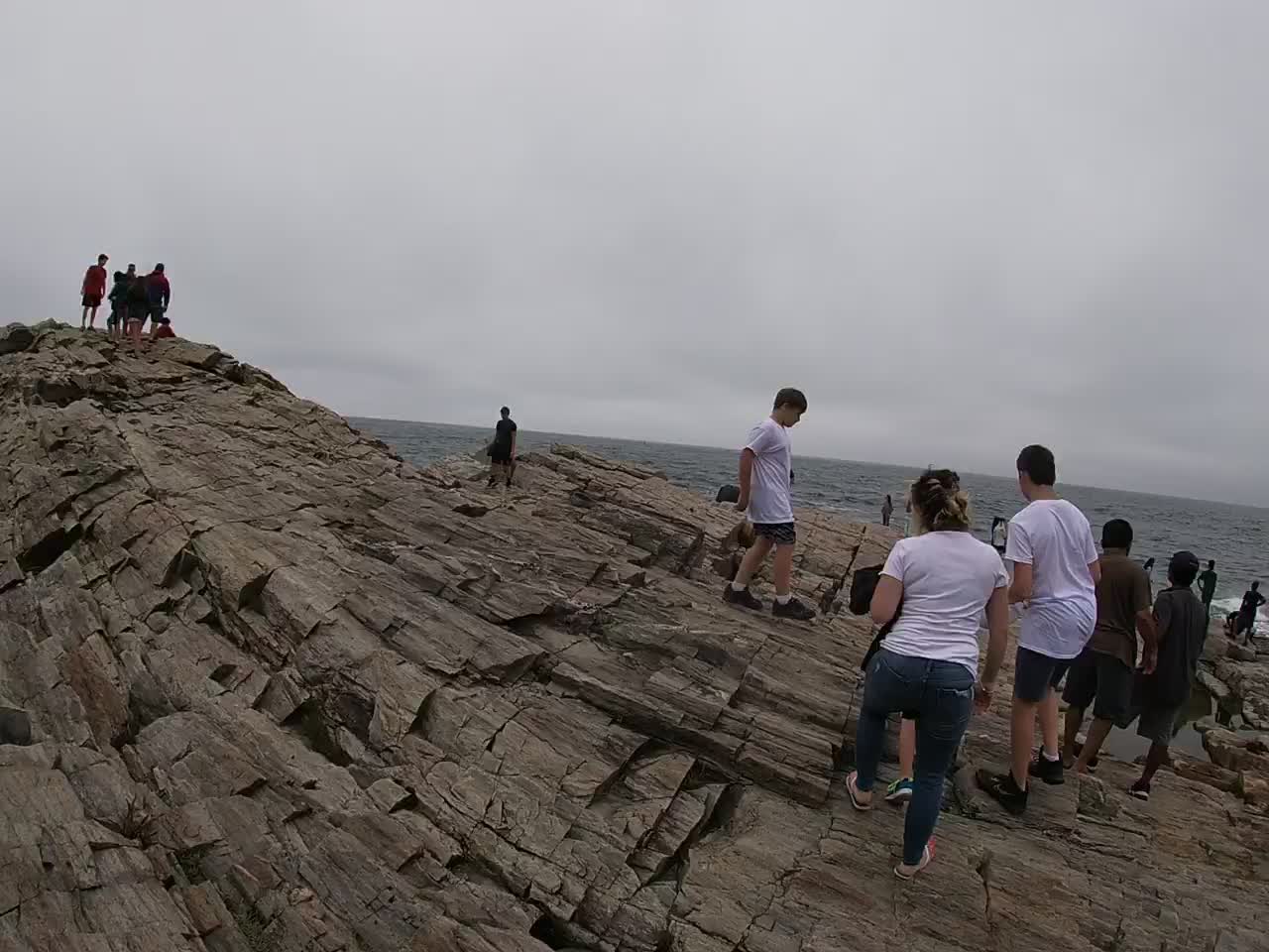Rocky Cliffs of Portland Maine
