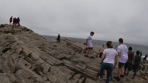 Rocky Cliffs of Portland Maine