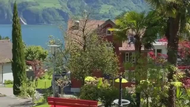 Lake Luzern has some of the most beautiful summer views