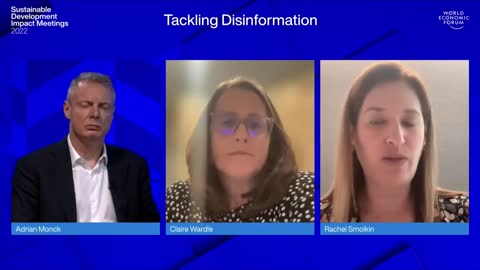 WEF and CNN discussing Disinformation