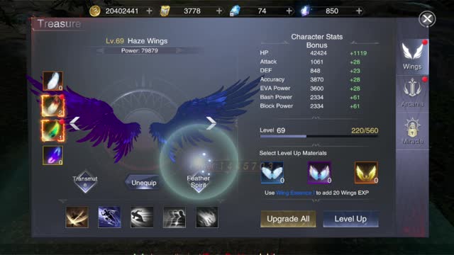 29k diamonds used on upgrading mount