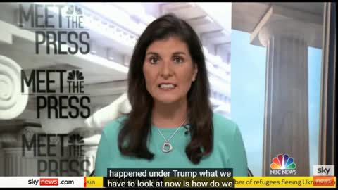 Nikki Haley Defends Trump's Actions on Russia against Sleepy Eyed Chuck's Allegations