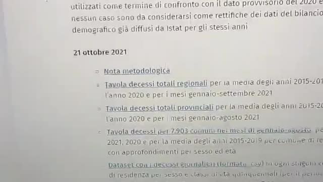 Sito ufficiale ISTAT