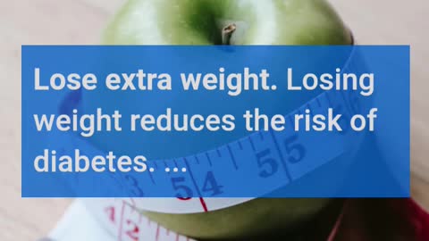 Prevent Diabetes!