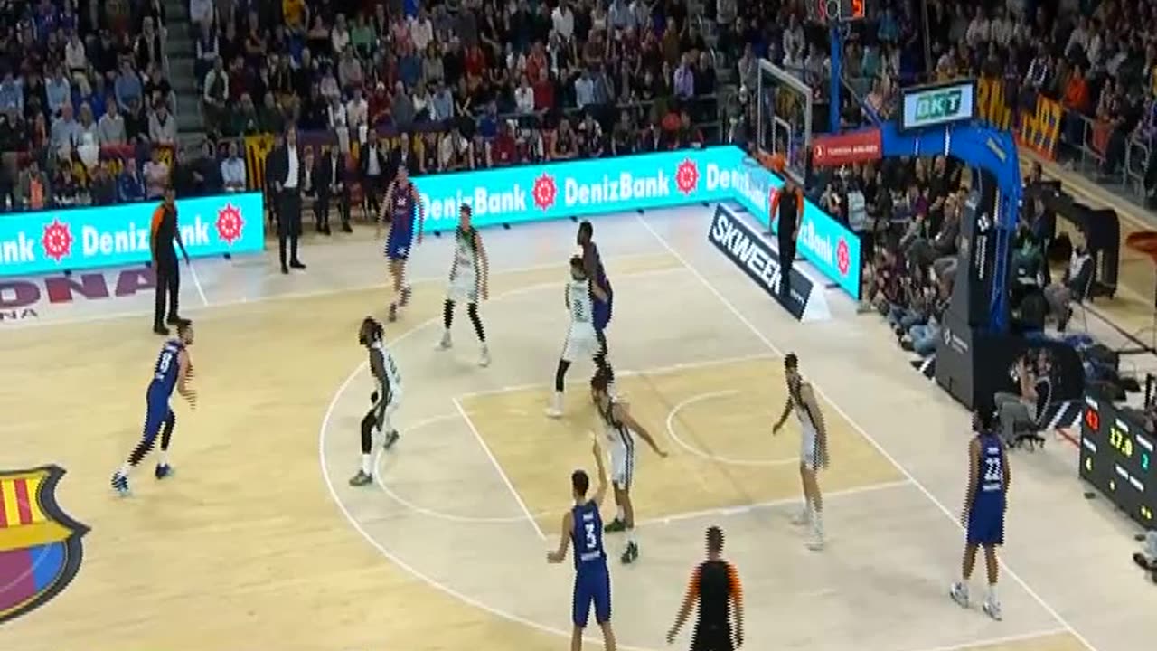 Barcelona 80-72 win over Panathinaikos Athens in the Euroleague