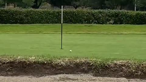 Golf bunker shot