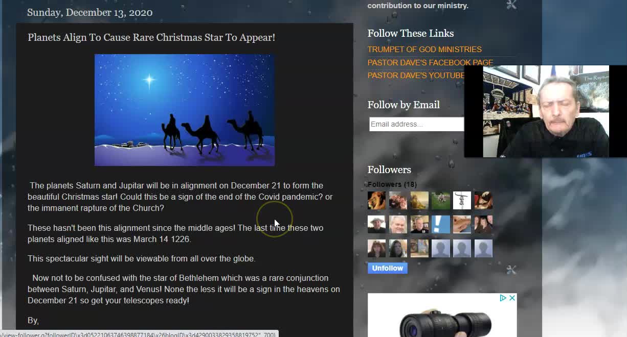 Planets Align To Cause Rare Christmas Star!